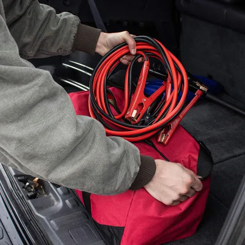 Vista 4 de Emergency Zone Kit de supervivencia de emergencia para auto de asistente en carretera de primera calidad. 1 paquete