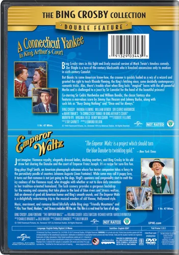 Vista 2 de A Connecticut Yankee in King Arthurs Court The Emperor Waltz Double Feature DVD