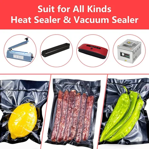 Vista 39 de CANLENPK - Bolsas de sellado al vacío de 3.5 x 4.7 pulgadas, bolsa selladora al vacío de alimentos pequeños, sellado de comida, aperitivos, frutas