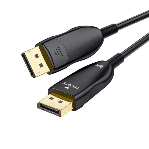 Vista 10 de Cable DisplayPort 8K 4K 1.4, cable DP de 6 pies 32.4 Gbps, 8K @60Hz, 4K @144Hz, 2K @240Hz, HDR10, HDCP2.2, DSC 1.2a, cable de puerto de pantalla