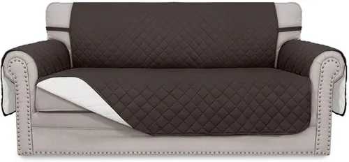 Vista 835 de Easy-Going - Funda reversible para sofá reclinable, resistente al agua, protector de muebles con correas elásticas, para mascotas y niños