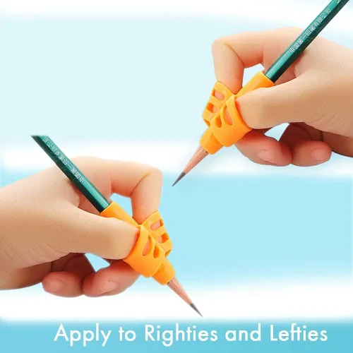 Vista 2 de JuneLsy Pencils Grips Pencils Grips for Kids Handwriting Posture Correction Training Writing AIDS for 2-4 Year Kids toddler Preschoolers Students
