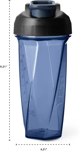 Vista 4 de YETI Yonder Helimix - Botella agitadora con mezclador de vortex, capacidad de hasta 27 oz Sin bola o batidor de mezcla Fabricado en EE. UU.