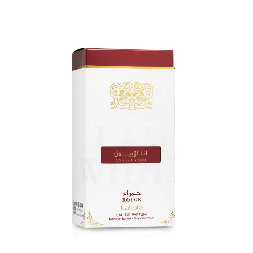 Vista 3 de Lattafa Perfumes Ana Abiyedh Rouge para Unisex Eau de Parfum en Spray, 2.0 Onzas / 60 ml