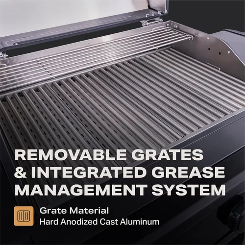 Vista 3 de Current Model G - Parrilla eléctrica inteligente para exteriores con rango de 200-700 °F para asar, precisión digital, zonas de calor