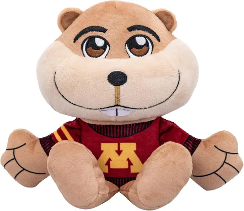 Vista 23 de Bleacher Creatures Alabama Crimson Tide Kuricha - Peluche de fútbol sentado de 8 pulgadas, suave inspirado en Chibi