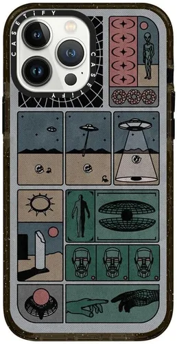 Vista 372 de Funda Impact de CASETiFY para iPhone 13 Pro Max [Protección contra caídas de grado militar 4X de 2.5 m/Compatible con Magsafe] - Corazones