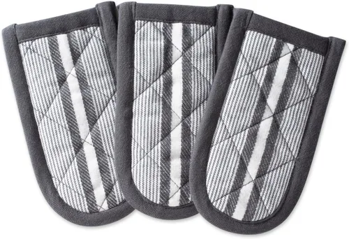 Vista 13 de DII Double Strip Chef - Colección de cocina y horneado, juego de asas de sartén, 6 x 3, aguamarina, 3 piezas