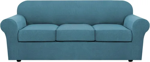 Vista 147 de H.VERSAILTEX Fundas de Sofá Elásticas para Cojines Fundas de Sofá para Muebles de Sala Fundas Protectoras