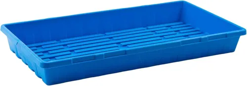 Vista 11 de Bootstrap Farmer 1020 - Bandejas de 10 unidades, sin orificios, de alta resistencia, para inicio de semillas, germinación de plantas, bandejas