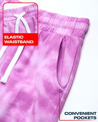 Vista 3 de Reebok Pantalones deportivos para niña - Active Fleece Cargo Joggers (talla S-XL)