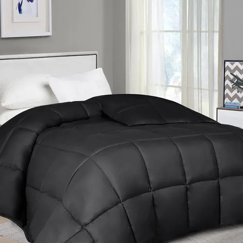 Vista 12 de Edredón reversible de algodón naranja alternativo, 1 pieza para todas las estaciones (90 x 90 pulgadas)