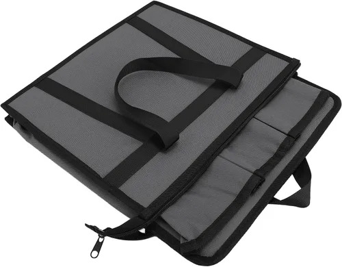 Vista 2 de LiebeWH Storage Bag for Mini Dish, Oxford Fabric with Large Capacity, Ideal for Mini Devices, Convenient Handle for Travel