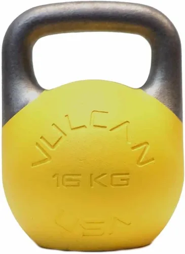 Vista 6 de Vulcan Competition Kettlebell – Ergonomic Steel Design with 35mm Wide Grip Handle Ideal for Strength Training and Workouts Suitable for All Hand