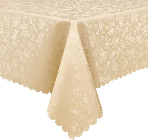 Vista 53 de Smiry Mantel Rectangular, Manteles de Vinilo Impermeables de Servicio Pesado, Cubierta de Mesa Limpiable y Lavable para Cocina y Comedor