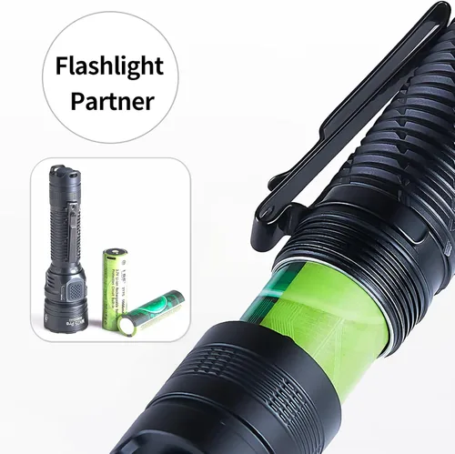 Vista 6 de LBF Botón superior de 3.7 V 5000 mAh (21 x 75 no 18 x 65) Batería recargable tipo C Circuito de protección de entrada/salida de gran capacidad