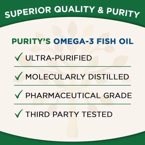 Vista 4 de Pureza productosUltra Pure Omega 3 60Cápsulas