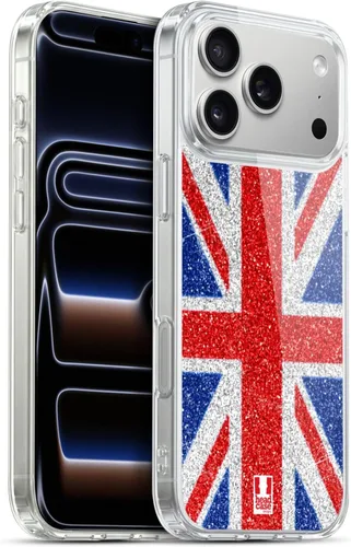 Vista 61 de Head Case Designs Blue Gingham Union Jack Collection - Funda de gel suave compatible con Apple iPhone 7 Plus/iPhone 8 Plus