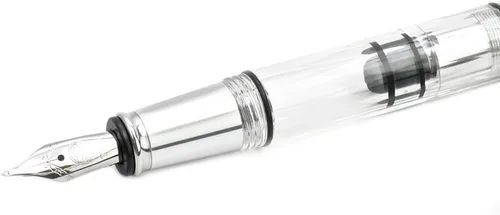 Vista 2 de TWSBI Diamond Mini AL Silver Pluma estilográfica F