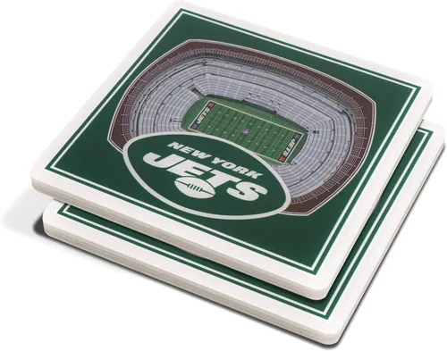 Vista 18 de YouTheFan Posavasos 3D con vista del estadio de los San Francisco 49ers de la NFL, Levi's Stadium
