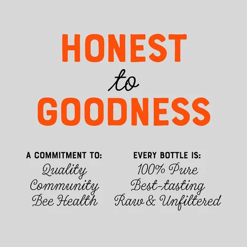 Vista 4 de Nate's - Miel y peine 100% pura cruda y sin filtrar - Tarro de 16 onzas