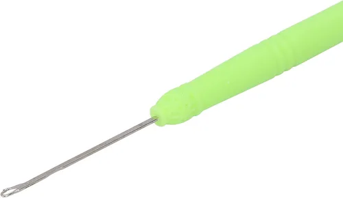 Vista 7 de 5 ganchos de plástico para extensiones de cabello, juego de ganchillo, herramienta de gancho para trenzar el cabello (verde #2)