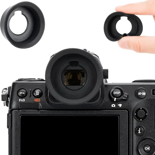 Vista 10 de Cubre visor de silicona suave para cámara ocular para Nikon Zfc Z fc, reemplaza al protector de la copa ocular Nikon DK-32