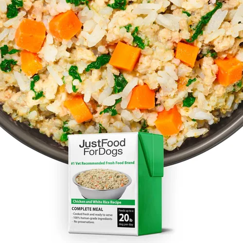 Vista 16 de JustFoodForDogs Pantry Fresh - Alimento húmedo para perros, comida completa o comida para perros, receta de comida para perros de cordero y arroz