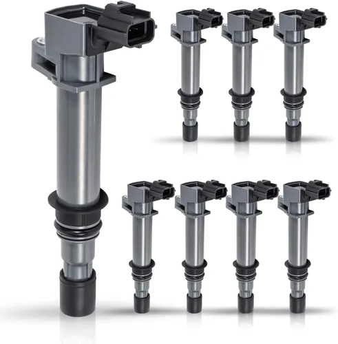 Vista 9 de ENA Juego de 1 bobina de encendido compatible con Dodge Jeep Mitsubishi Dakota Durango 1500 Nitro Cherokee Commander Raider 3.7L 3.9L 4.7L V6 V8