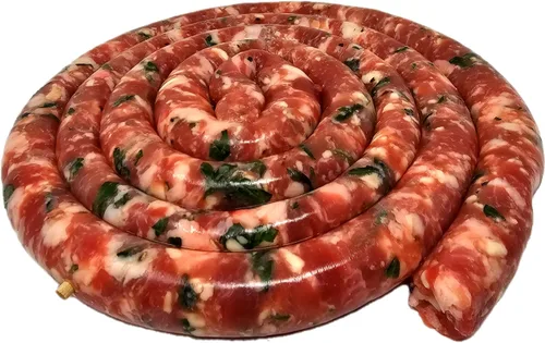 Anillo de salchicha - Frank and Sal Italian Market Made Fresh Daily - 8 libras - Sin nitratos sin aditivos (queso y perejil)