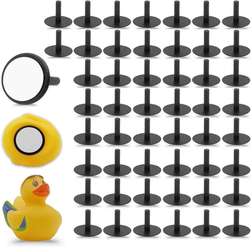 Vista 9 de 12 soportes de plástico para Jeep Duck con 15 calcomanías adhesivas de doble cara para tablero de Jeep, pato de goma no incluido