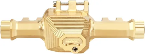 Vista 8 de GLOBACT Carcasa de eje trasero de latón resistente, contrapeso de 11.99 oz para 1/10 TRX4 RC Crawler Car Upgrade Accessories (negro)