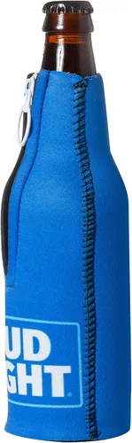 Vista 3 de Bud Light - Traje de botella de neopreno con licencia oficial de Bud Light con cremallera (1)