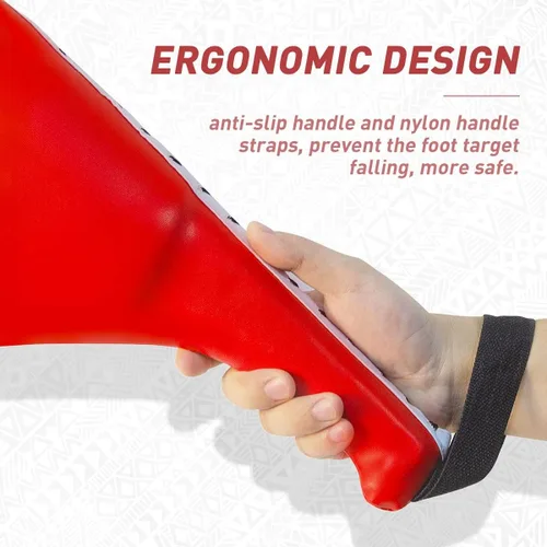 Vista 5 de 2 almohadillas de taekwondo, objetivos de karate de doble golpe para entrenamiento eficaz de artes marciales, materiales duraderos, paletas