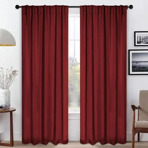 Vista 109 de Superior Cortinas Opacas, Oscurecimiento de Habitación, Dormitorio, Cortinas, Cocina, Acentos de Ventana de Sala de Estar, Bloqueo Solar, Térmicas