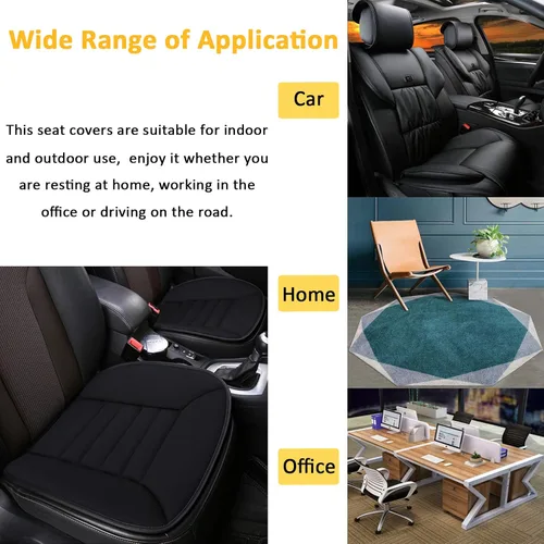 Vista 7 de Big Ant Cojín de asiento de automóvil, cojín de espuma viscoelástica, alivio del dolor, protector de asiento cómodo para automóvil, oficina, uso