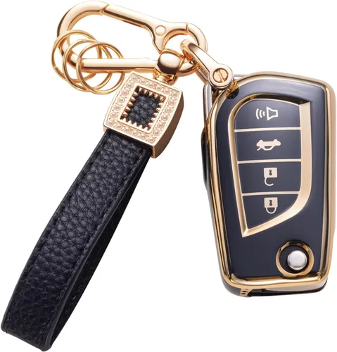 Vista 12 de Funda para llavero Benz, cordón de cuero con protección para llave inteligente, compatible con Clase A, Clase C, Clase G, Clase E y Clase S 2017-2021