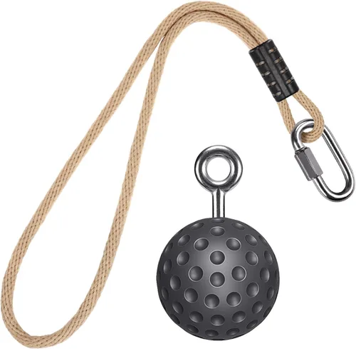 Vista 9 de SELEWARE Non-Slip Pull Up Power Balls, Rock Climbing Grips for Strength Training, Forearm and Hand Exerciser for Chin Up Bar, Kettlebell, Barbell