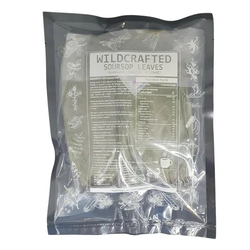 Vista 2 de Lakpura Hojas de Guanábana Deshidratada (Guanabana, Graviola, Guyabano) (250)