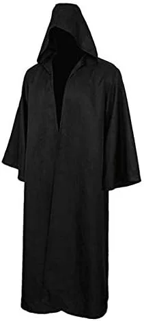 Vista 4 de Cos2be Capa de gorra con capucha de monje medieval, sacerdote