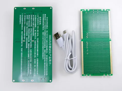 Vista 2 de Bonito DDR4 Desktop PC Server Memory RAM Módulo y placa base de computadora RAM Ranura de prueba fácil Analizador de diagnóstico rápido LED Tester