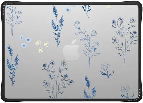Vista 62 de CASETiFY Impact - Funda para MacBook Air de 13 pulgadas (M1/Intel) [esquinas de impacto acolchadas/resistente a los arañazos/agarre antideslizante]