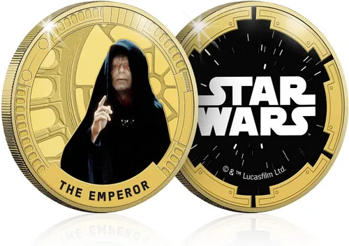 Vista 11 de FANTASY CLUB Colección oficial de monedas de la trilogía original de Star Wars Juego premium de 6 monedas Edición limitada certificada