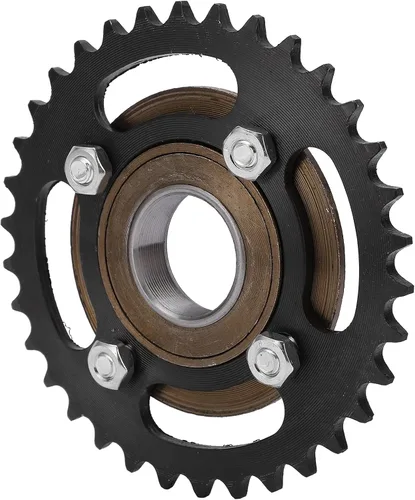 Vista 3 de Dilwe Plato de triciclo eléctrico, 420 34T piñón volante sin dientes para ATV -Kart