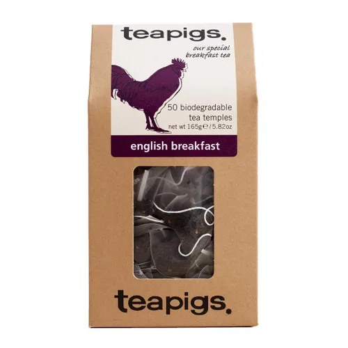 Vista 6 de Teapigs Earl Grey Strong Black Tea, cafeinado, vegano, 15 unidades (paquete de 6)