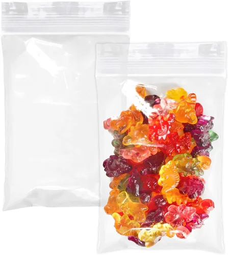 Vista 12 de APQ Supply Bolsas de plástico transparente con cierre de cremallera, 2 x 3 pulgadas. Paquete de 1000 bolsas de plástico resellables. Bolsas