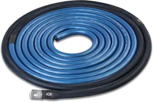 Vista 2 de NVX True 1/0 Calibre AWG 100% OFC Kit Completo de Cableado de Amplificador con Cable RCA de 2 Canales - XKIT02