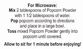 Vista 7 de Popcorn Powder 's All Natural Gourmet Popcorn Topping & Seasoning (Chipotle Cheddar)