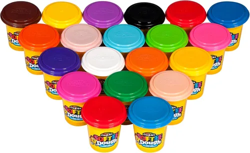 Vista 2 de Cra-Z-Art Paquete de masa Giant Color Craze 20