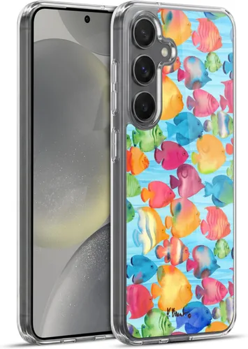 Vista 17 de Head Case Designs Officially Licensed Paul Brent Agate Mermaid Coastal Gel Case [Military Grade Protection] Compatible with Samsung Galaxy S24+ 5G